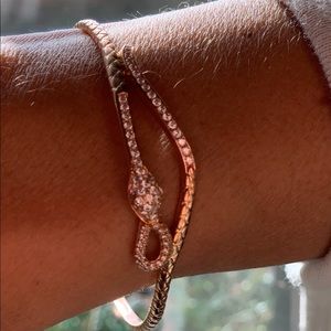 Rose gold bracelet